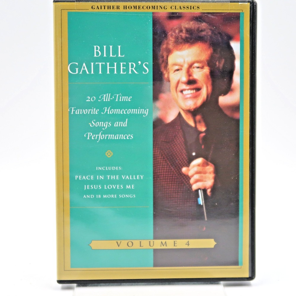 Bill Gaither 20 All-Time Favorite Homecoming Songs Vol 4 DVD Cathedrals Winans